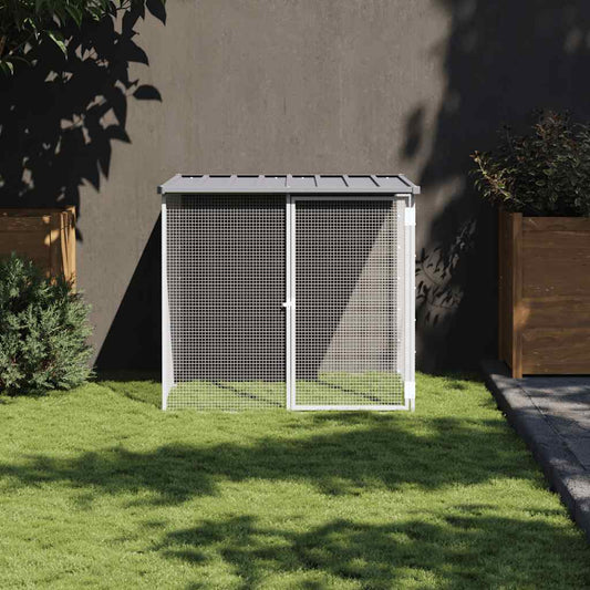 Chicken Cage with Roof 103x Galvanized