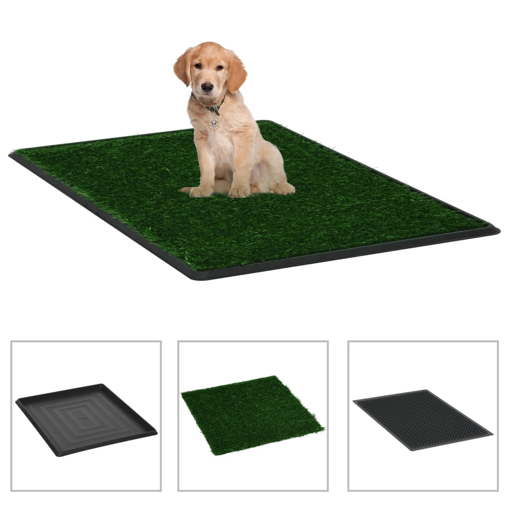 Pet Toilet with Tray & Artificial Grass 63x Toilet
